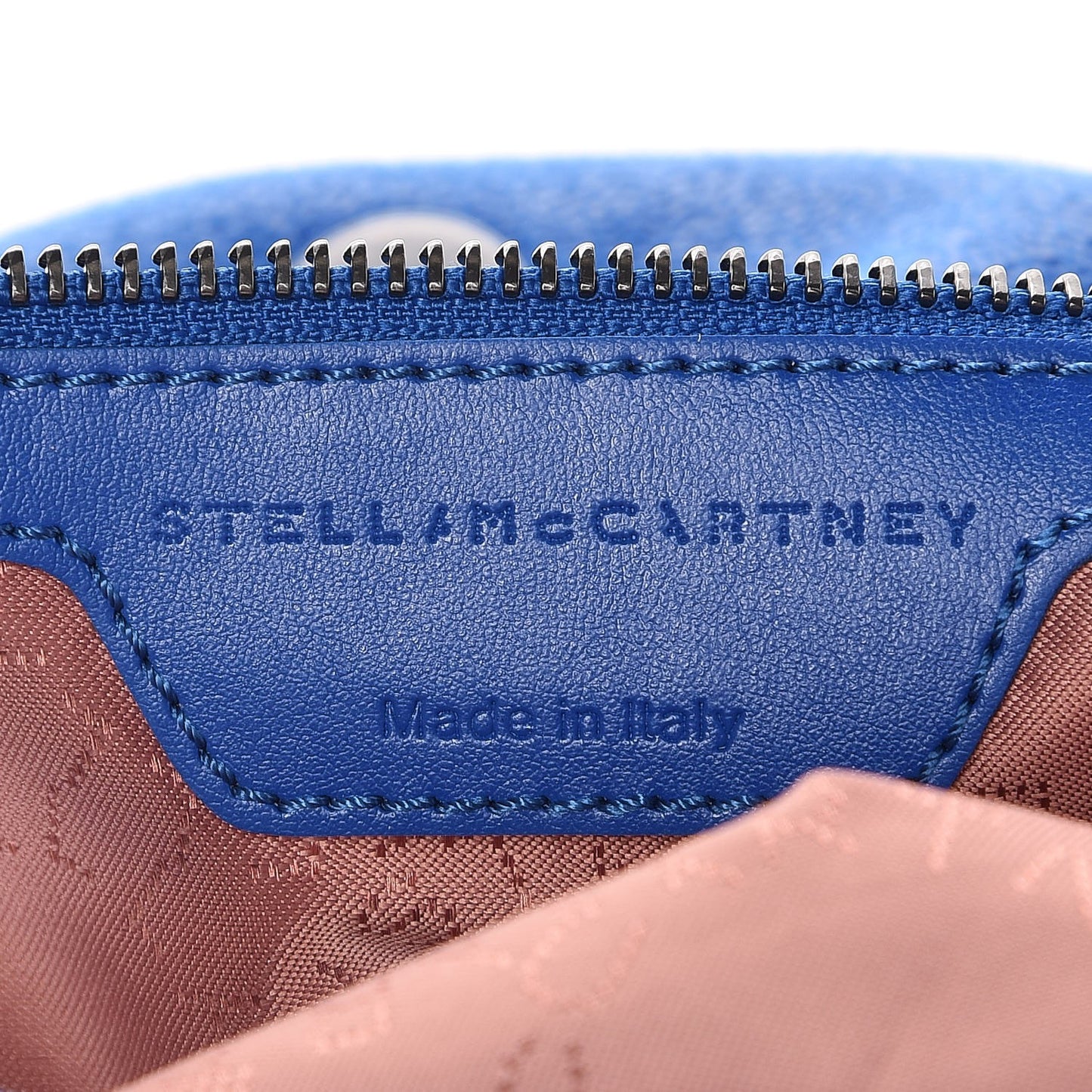 Shaggy Deer Falabella Fold Over Tote Bright Blue