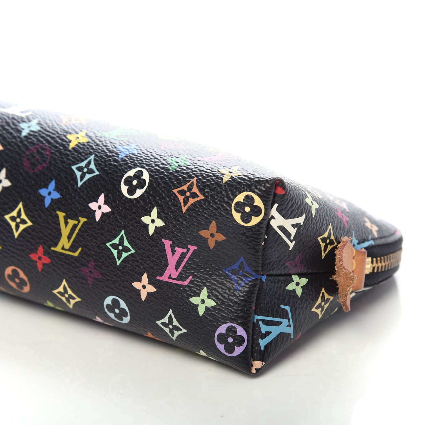 Monogram Multicolor Cosmetic Pouch Black Grenade