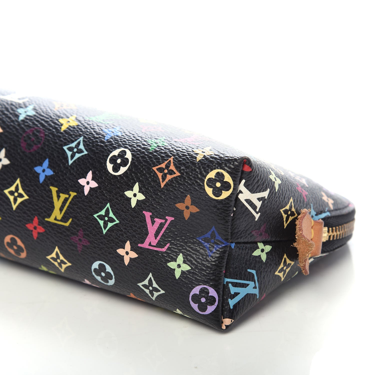 Louis Vuitton Monogram Multicolor Cosmetic Pouch Black Grenade 8 of 8