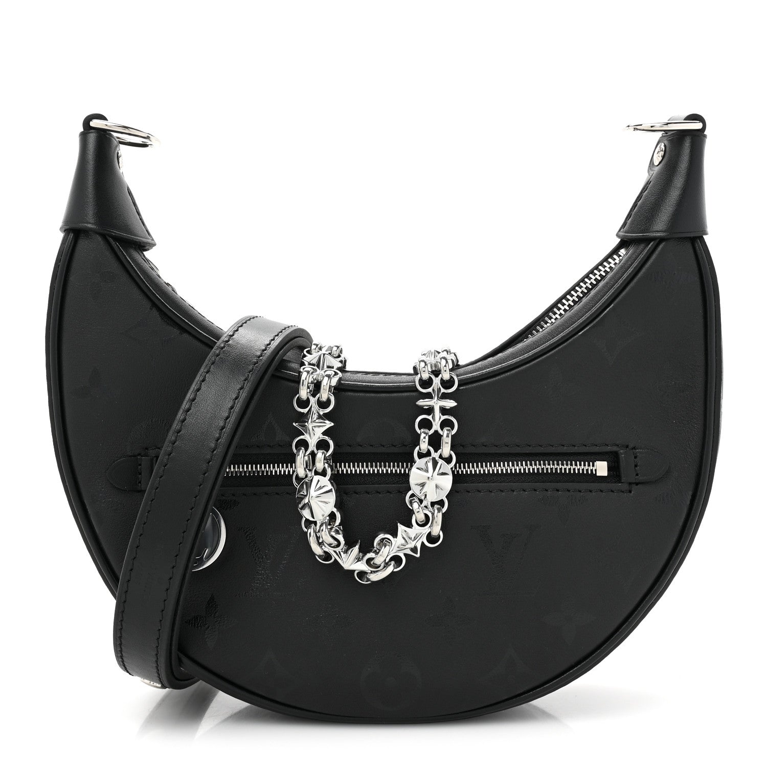 Louis Vuitton Calfskin Monogram Loop H27 Black 1 of 10