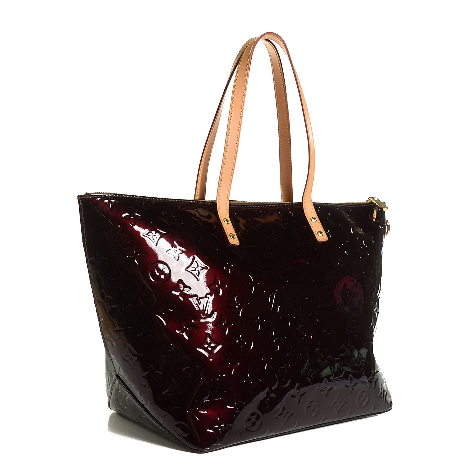 Louis Vuitton Vernis Bellevue GM Amarante 3 of 9