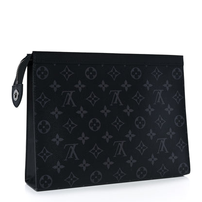 Louis Vuitton Monogram Eclipse Pochette Voyage MM 3 of 8