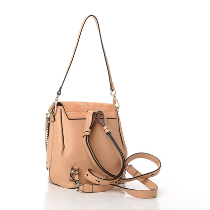 Chloe Suede Calfskin Small Faye Backpack Blushy Pink 3 of 10
