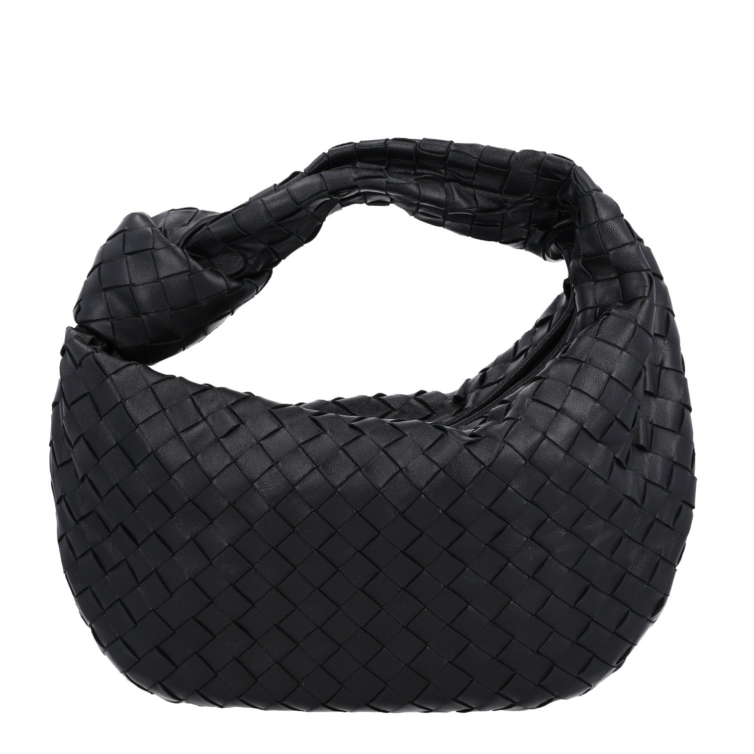 Bottega Veneta Nappa Intrecciato Teen Jodie Hobo Black 1 of 10