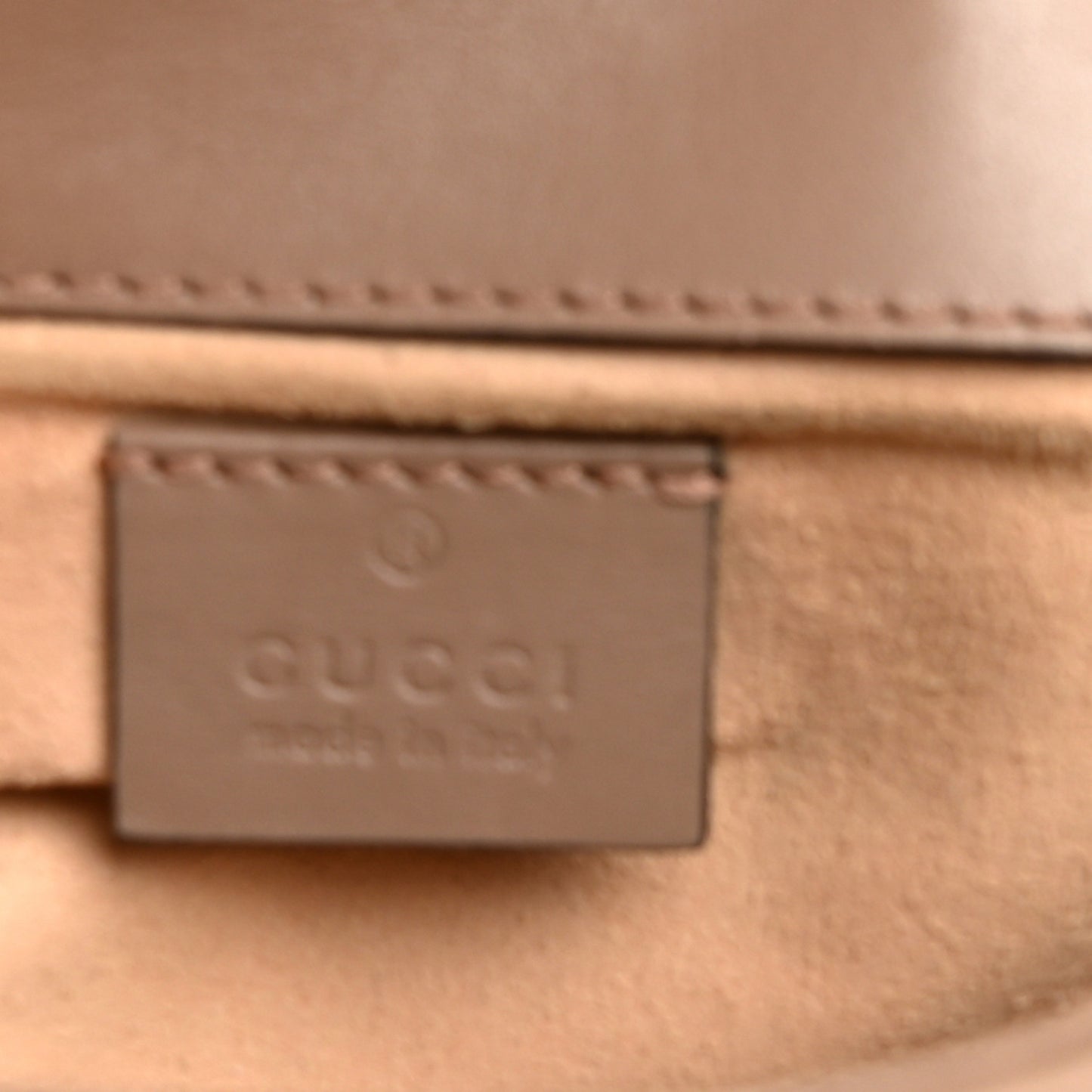 Calfskin Matelasse Super Mini GG Marmont Shoulder Bag Porcelain Rose