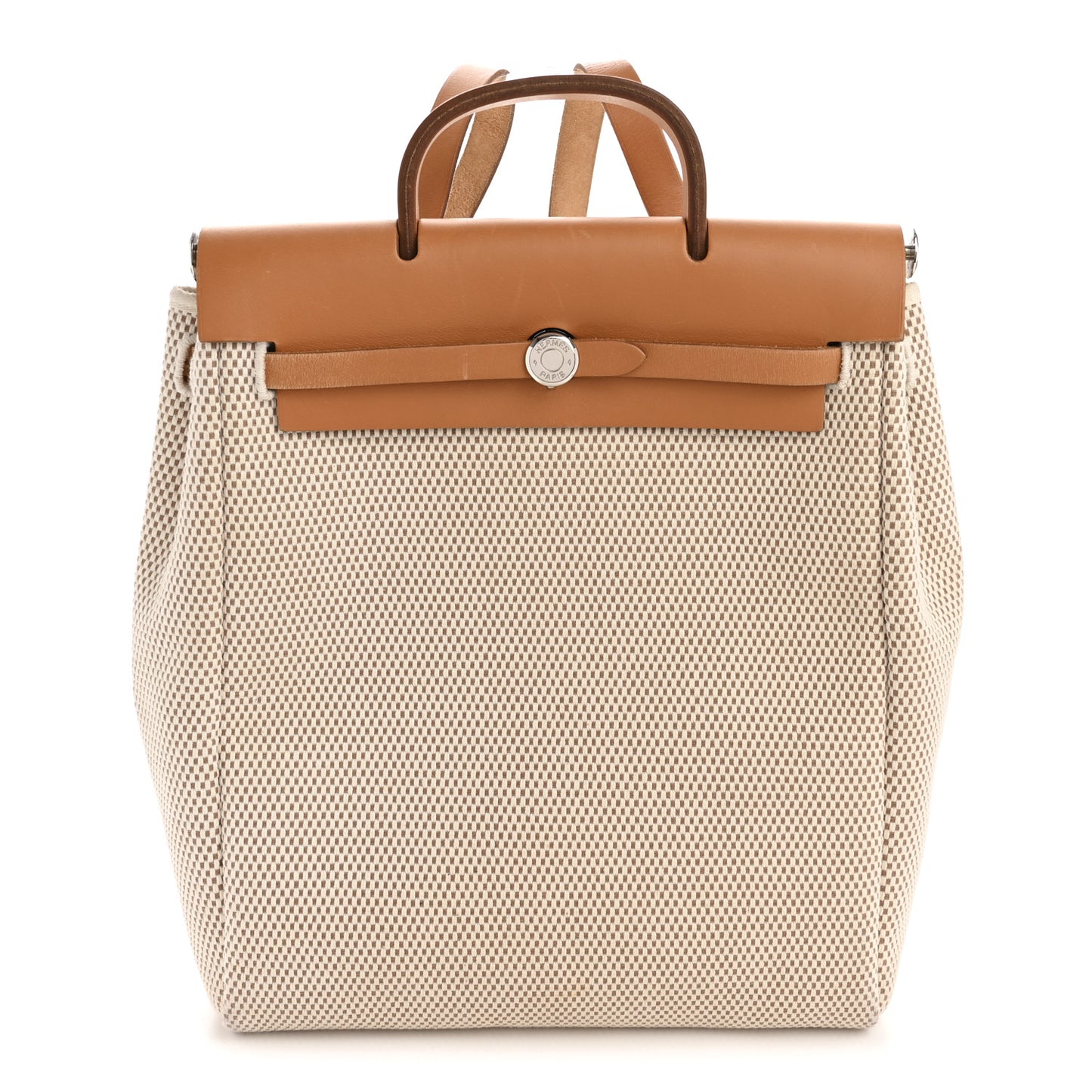 Vache Hunter Criss Viking Herbag a Dos Retourne Backpack Ecru Beige Naturel