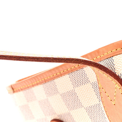 Louis Vuitton Damier Azur Neo Neverfull MM Rose Ballerine 13 of 16