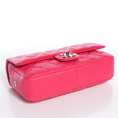 Chanel Caviar Quilted Medium Easy Flap Coral 4 of 8