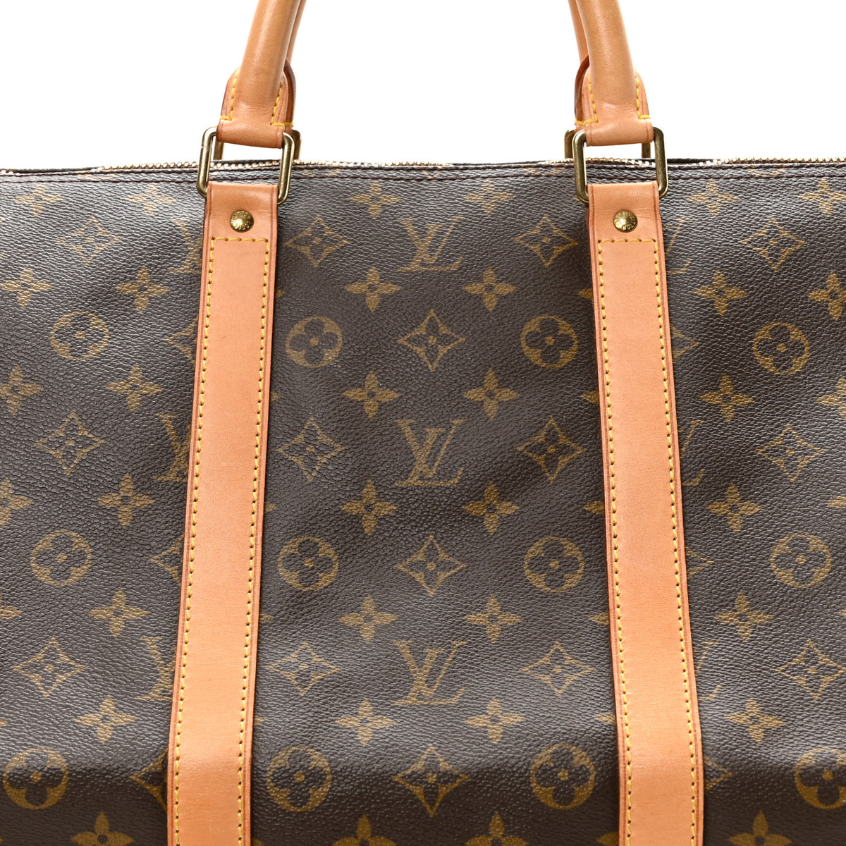 Louis Vuitton Monogram Keepall Bandouliere 55 7 of 9