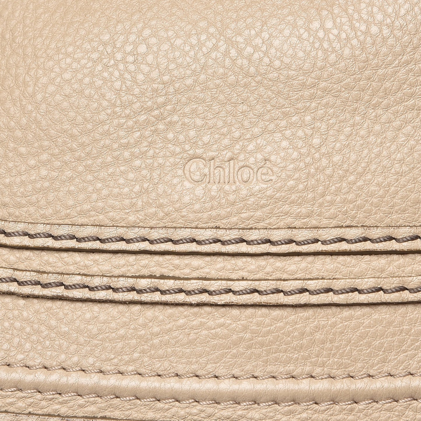 Calfskin Medium Marcie Satchel Angora Beige