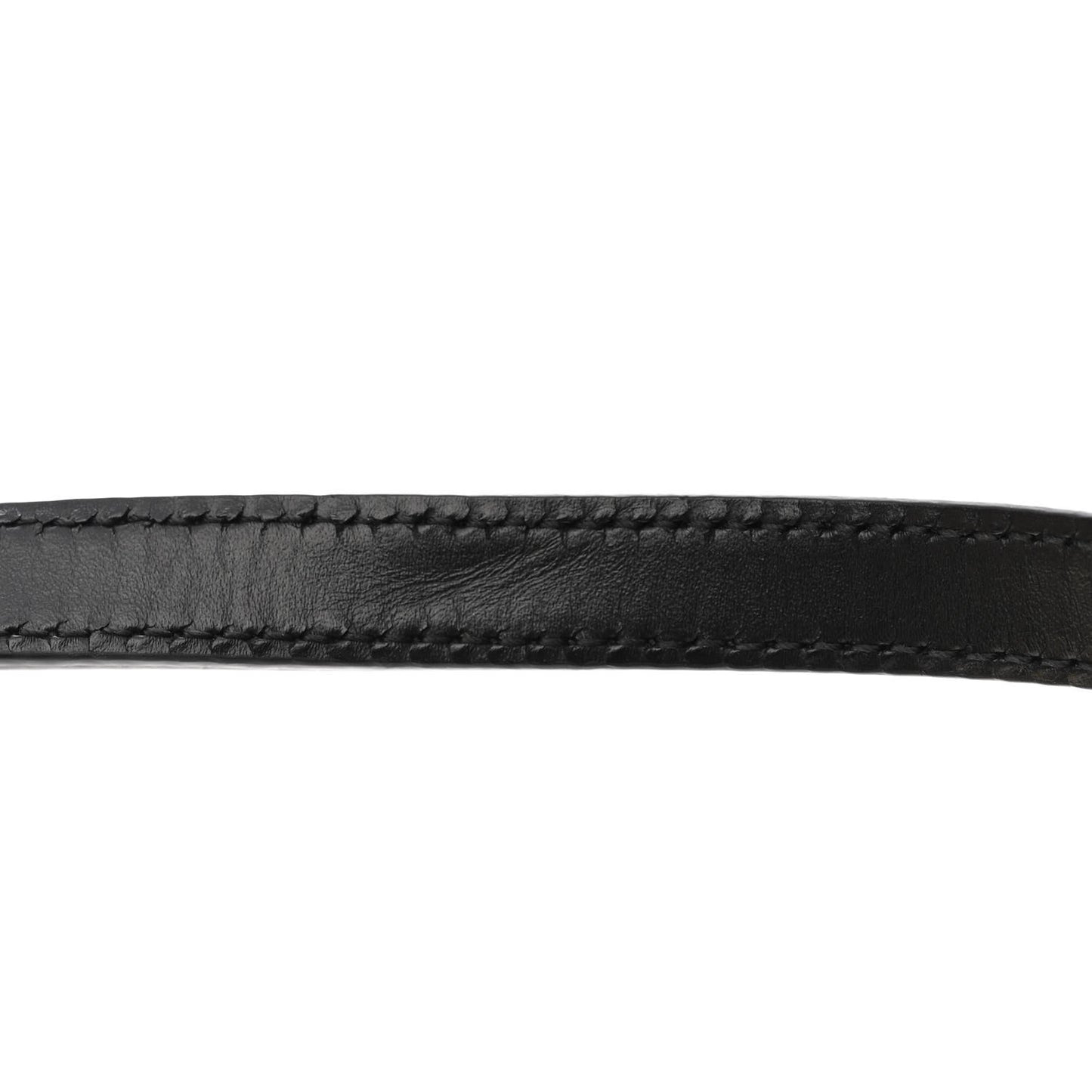 GG Supreme Monogram Selleria Calfskin Square Messenger Bag Black