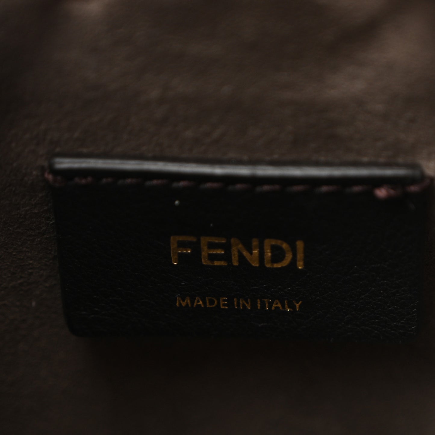 Vitello Cruise F is Fendi Mini Mon Tresor Bucket Bag Tortora