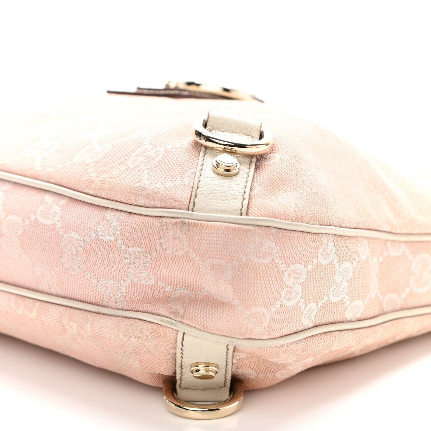 Monogram Medium Abbey D Ring Hobo Pink