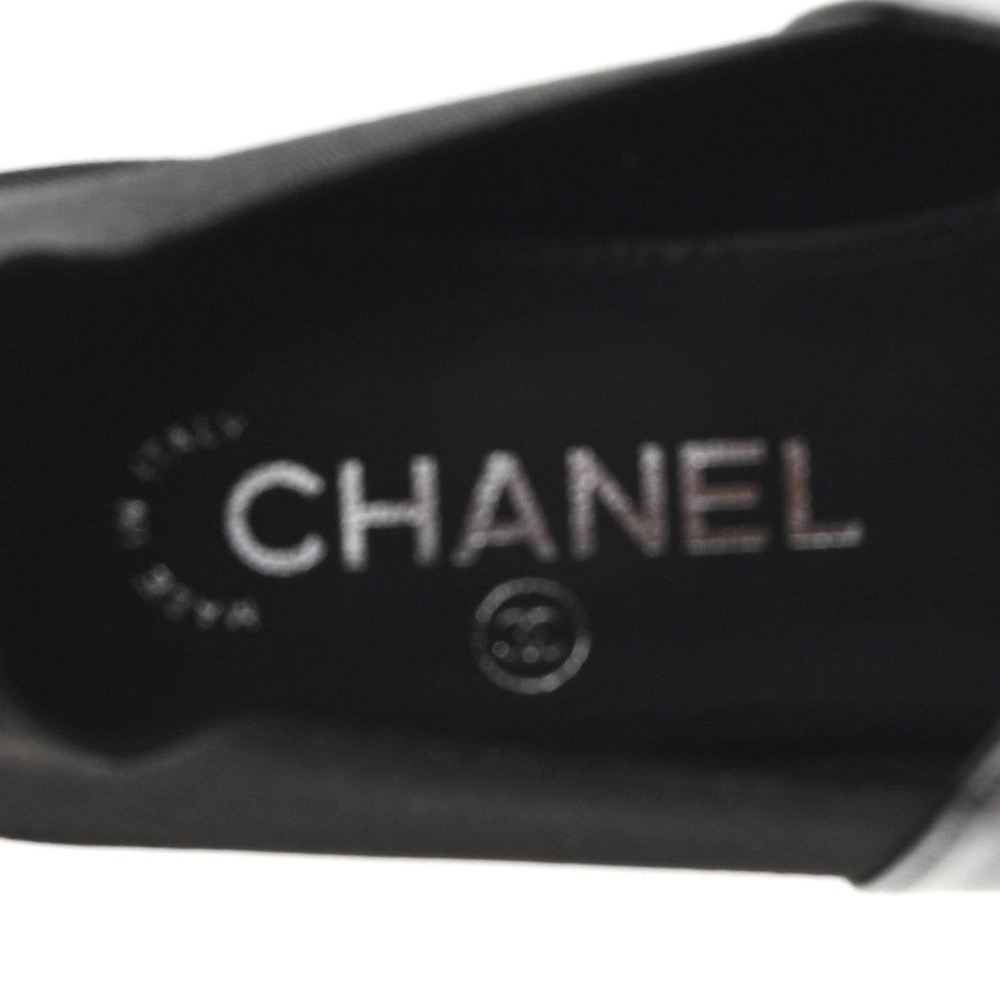Calfskin Grosgrain Camellia Mocassin Loafers 41 Black