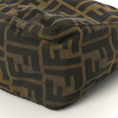 Fendi Zucca Cuoio Romano Selleria Mini Pochette Tobacco Moro 8 of 8