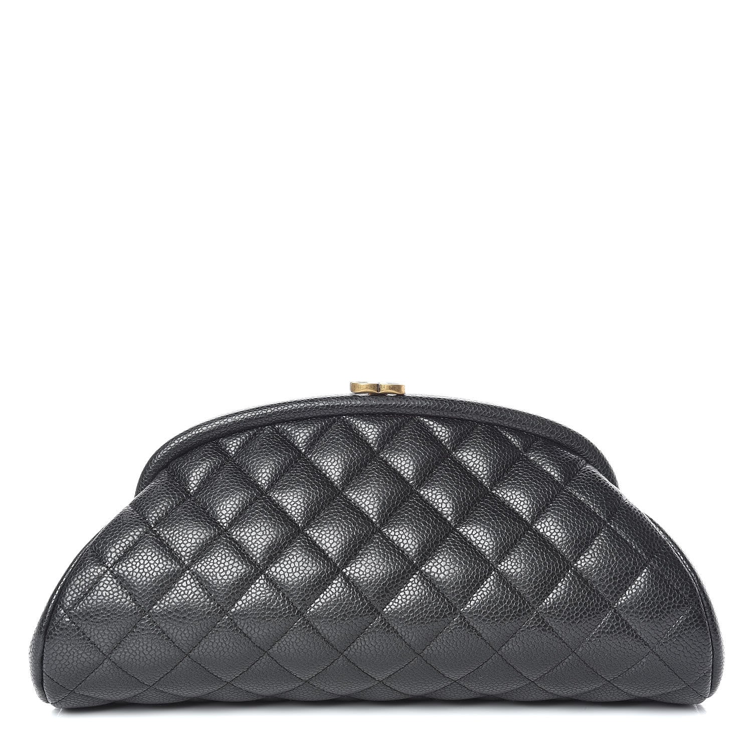 Chanel Caviar Quilted Timeless Clutch Black 1 of 10