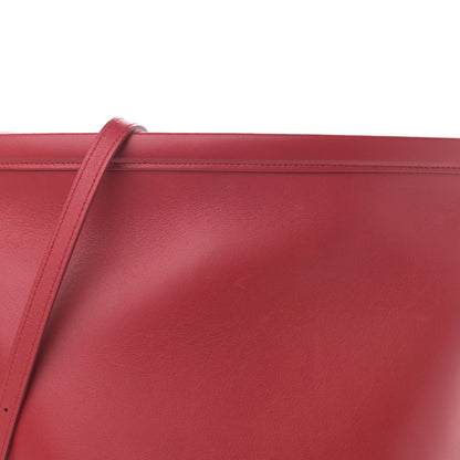 Celine Smooth Calfskin Clasp Bucket Bag Red 9 of 15