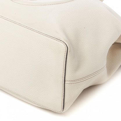 Gucci Pebbled Calfskin Large Soho Hobo Off White 5 of 12