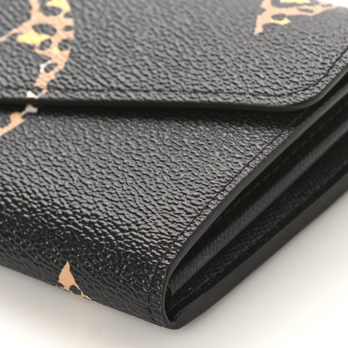 Monogram Giant Jungle Sarah Wallet Black
