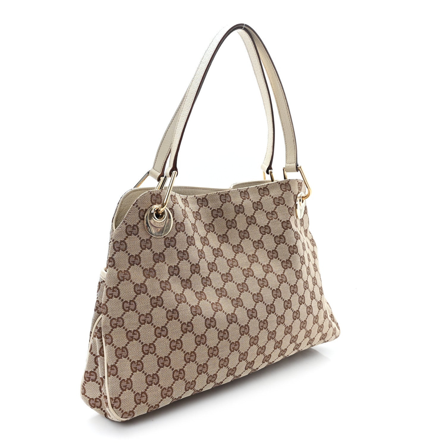 Gucci Monogram Medium Eclipse Shoulder Bag Off White 3 of 10