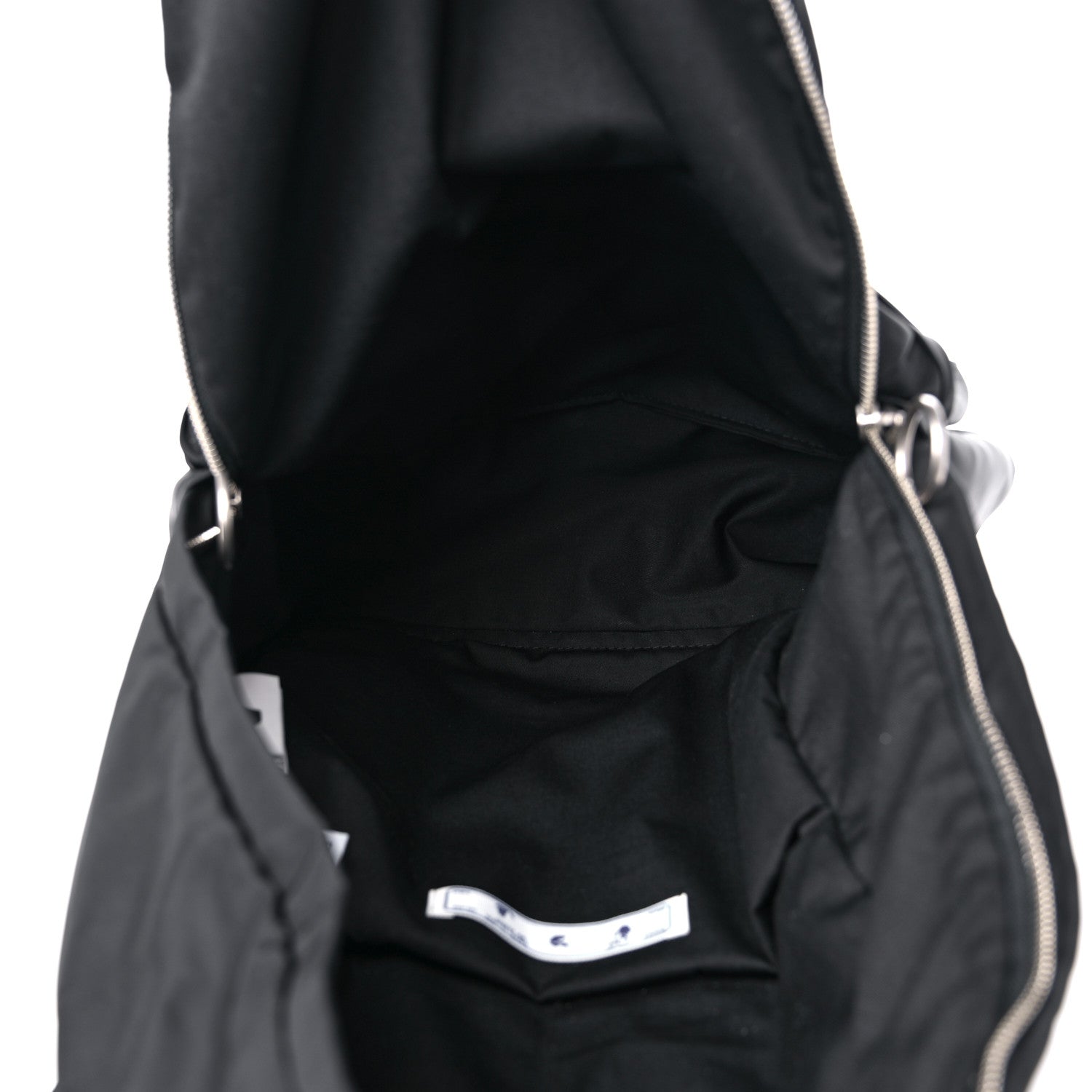 Off-White Nylon Logo Backpack Black 5 of 11