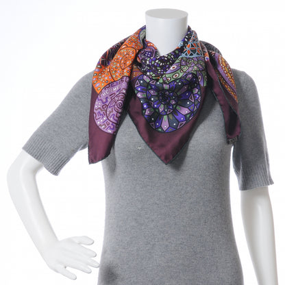 Hermes Silk Reve D Escargot Scarf 90 4 of 6