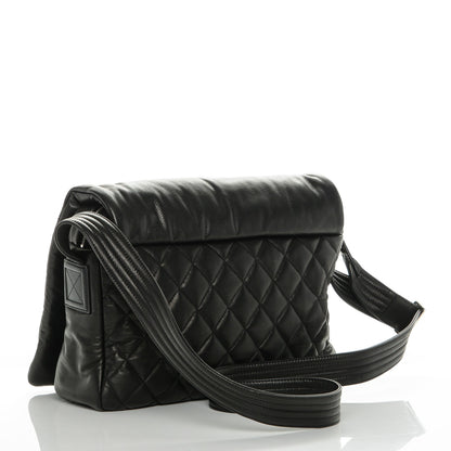 Chanel Caviar Quilted Coco Cocoon Messenger Black 3 of 9