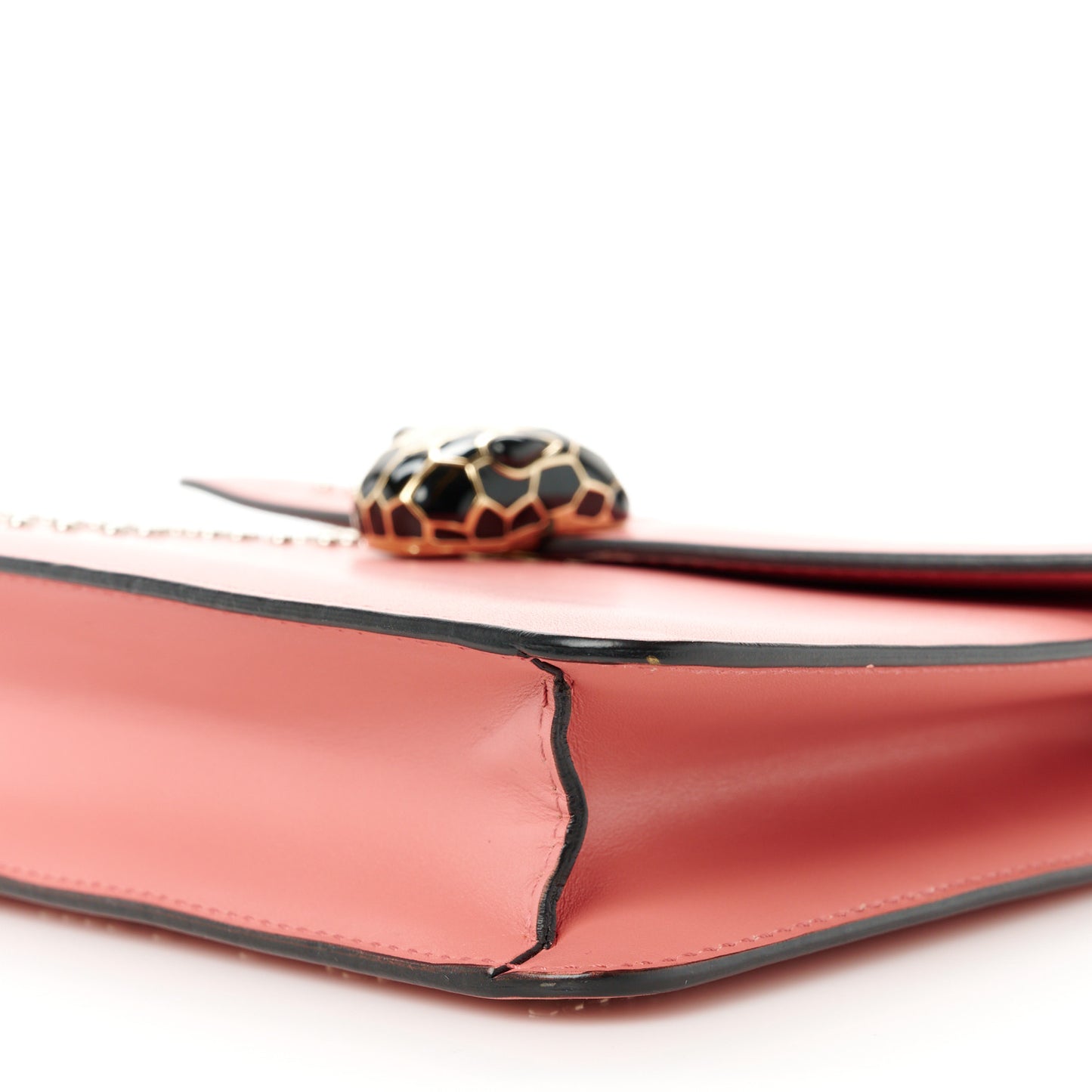 Nappa Embellished Serpenti Forever Crossbody Pink