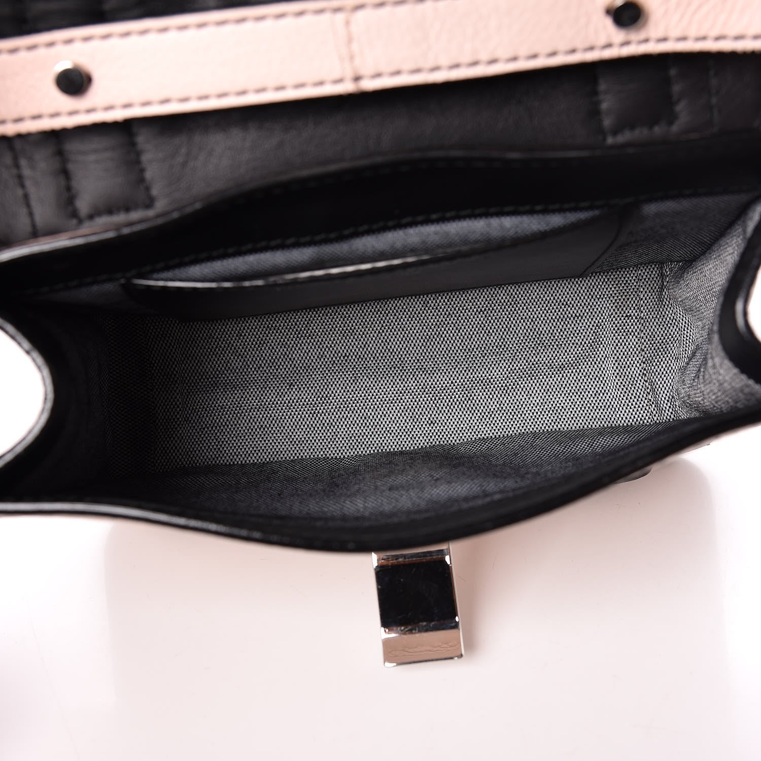 Proenza Schouler Calfskin Mini PS1 Crossbody Bag Rose Quartz 7 of 9