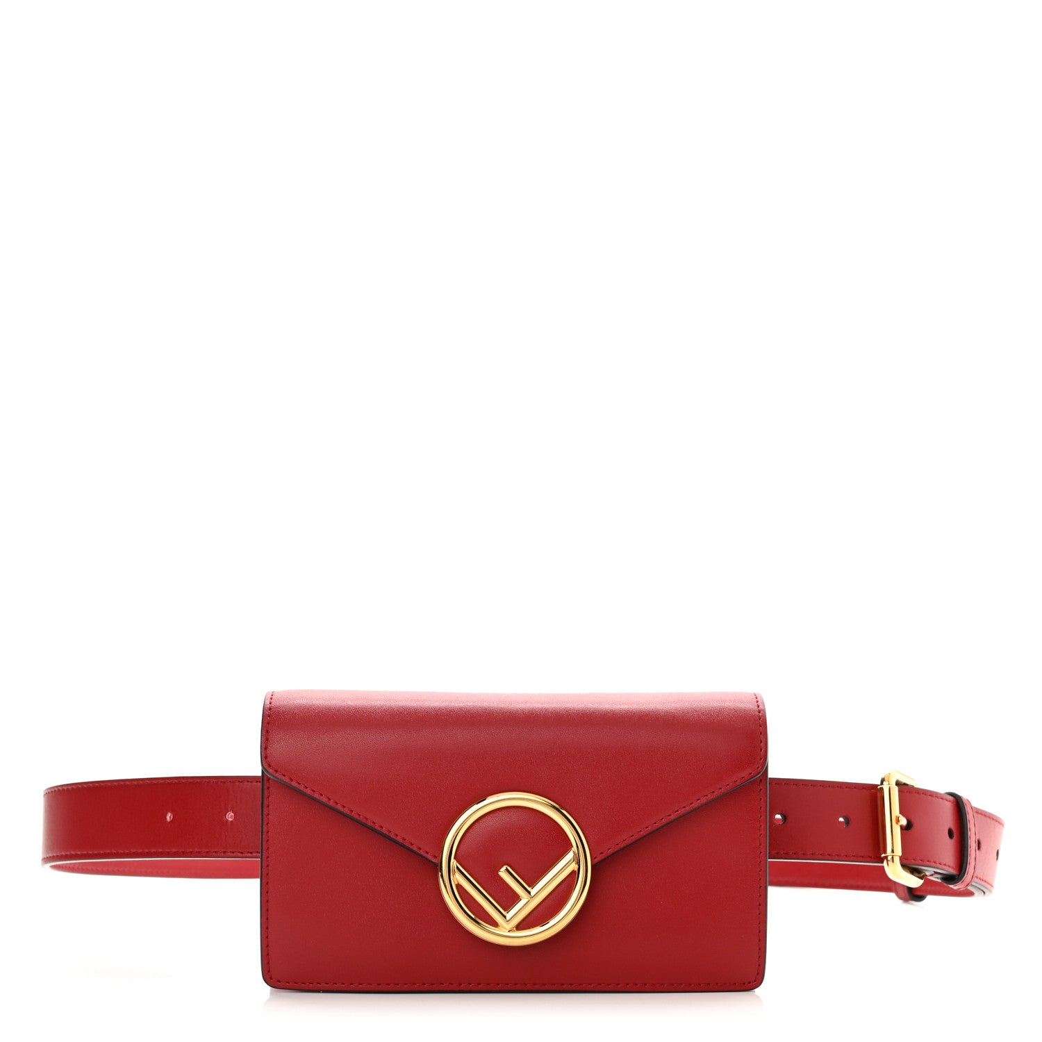 Fendi Vitello Liberty Lucido F is Fendi Envelope Belt Bag Fragola 3 of 13