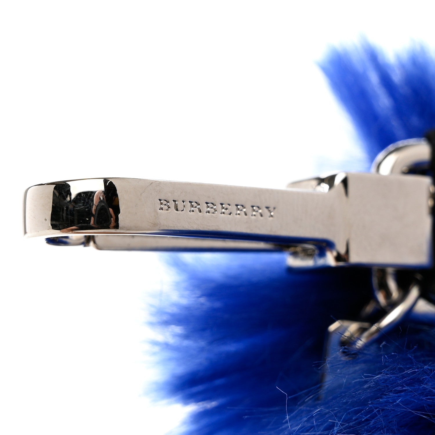 Burberry Cashmere Thomas Punk Teddy Bear Keychain Charm Camel 4 of 5