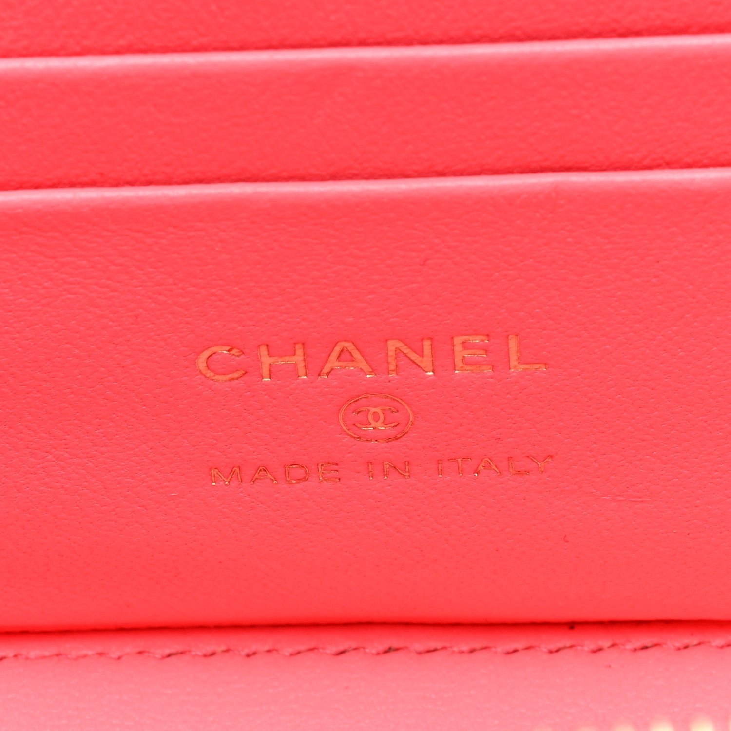 Chanel Lambskin Quilted Small Vanity Case With Chain Pink 6 of 11