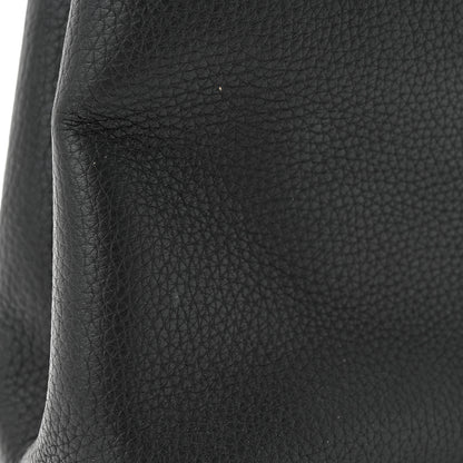Louis Vuitton LOUIS VUITTON Taurillon Studded Sol Capucines PM Black 11 of 12