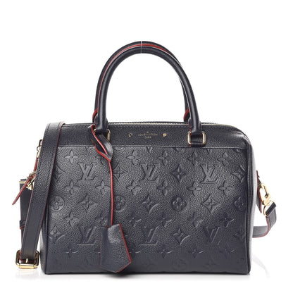 Louis Vuitton Empreinte Speedy Bandouliere 25 NM Marine Rouge 1 of 9