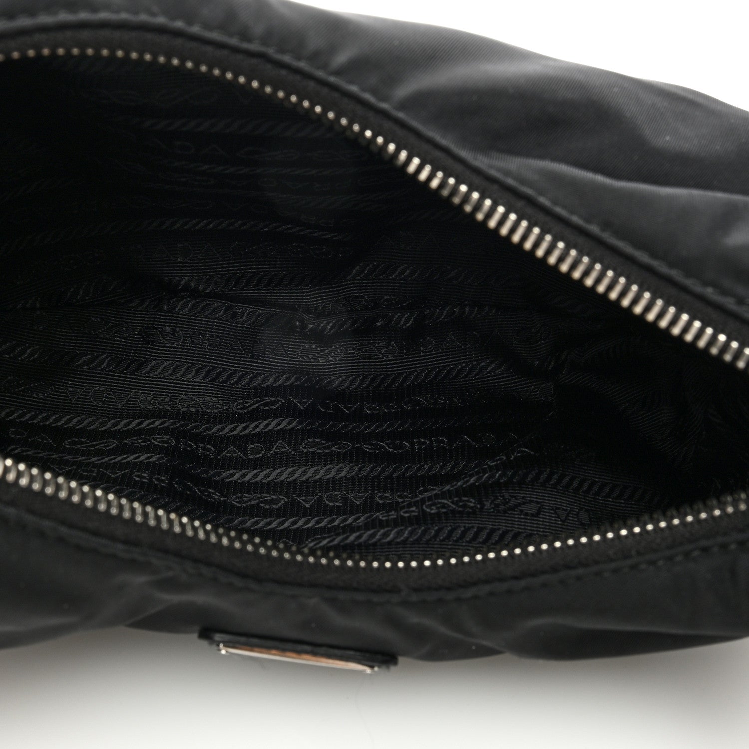 Prada Tessuto Nylon Saffiano Re-Edition 2006 Shoulder Bag Black 5 of 10