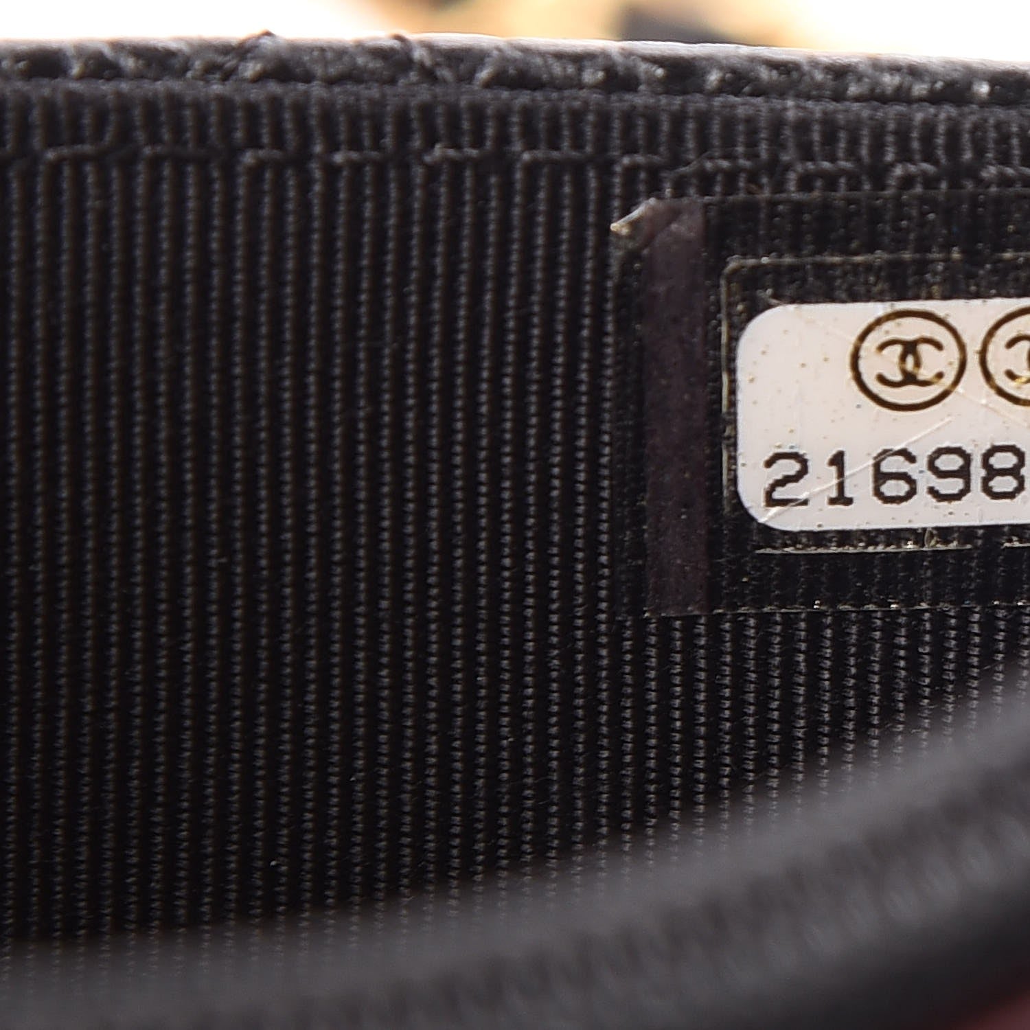 Chanel Caviar Quilted Wallet On Chain WOC Black 8 of 8