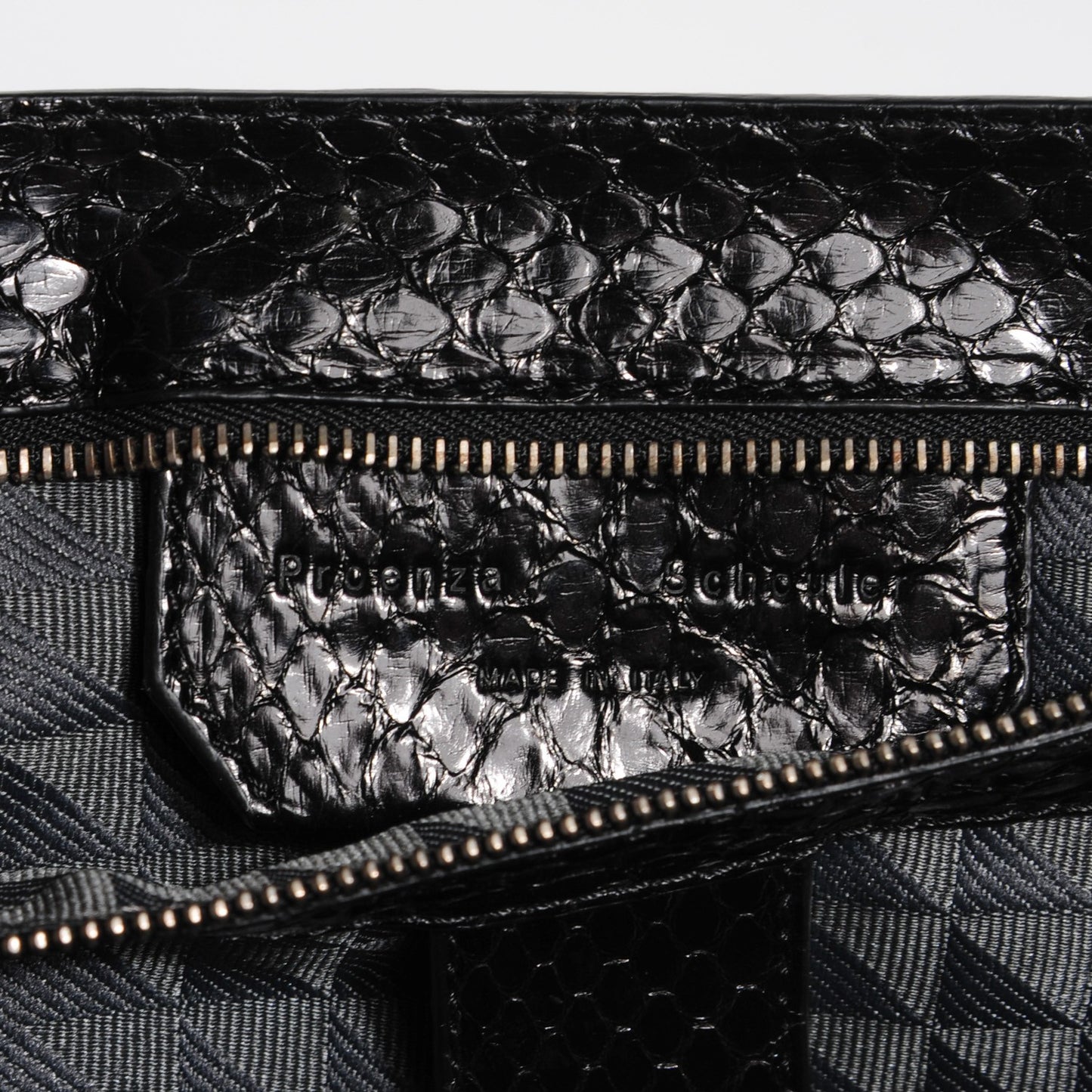 Python Large PS1 Satchel Black