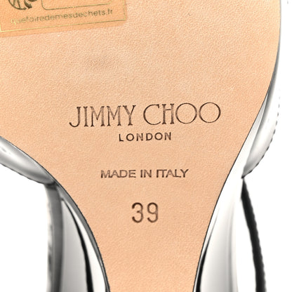 Jimmy Choo Patent Anise 85 Wedge 39 Black 7 of 9
