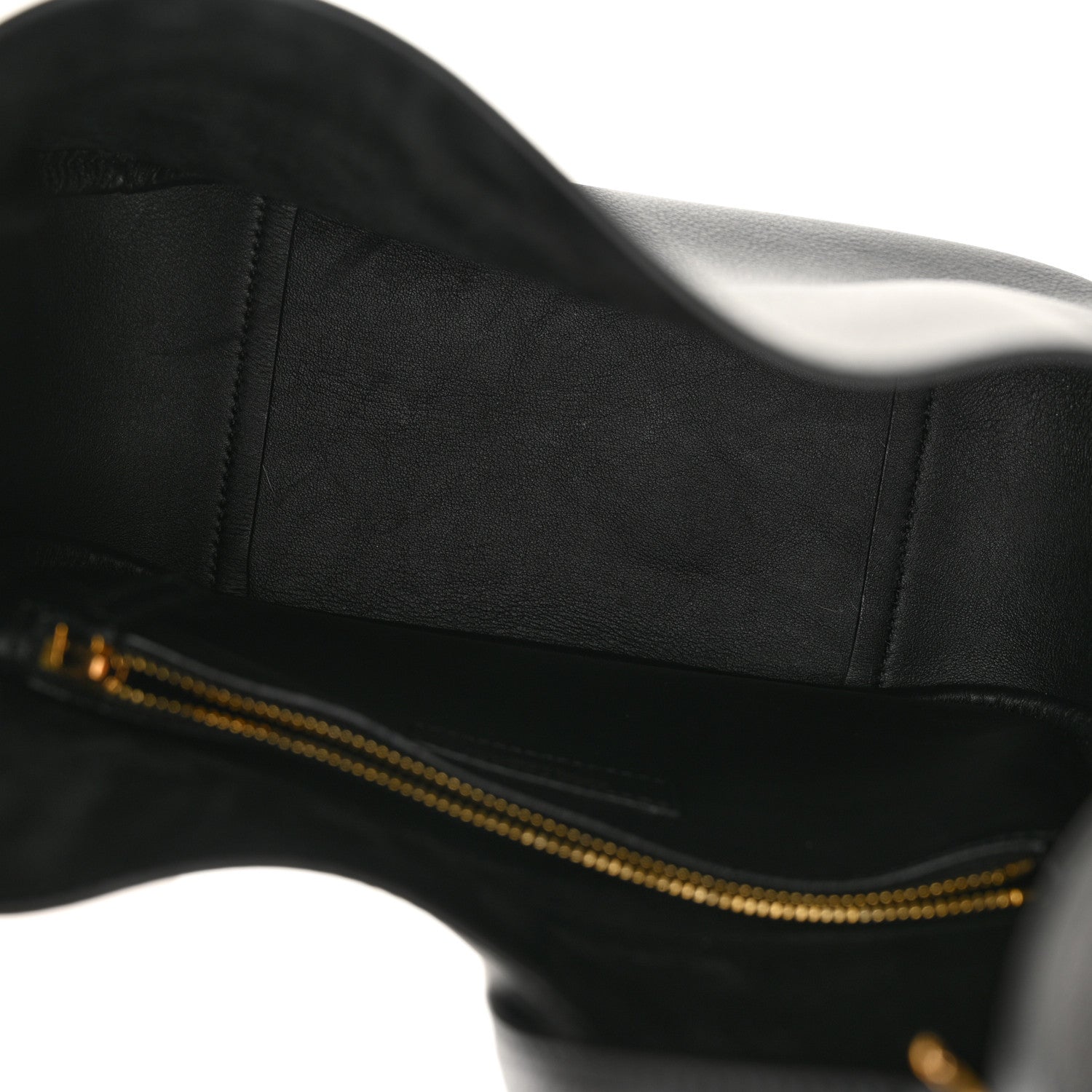Saint Laurent Grained Calfskin Small Le 5 A 7 Soft Hobo Black 5 of 12