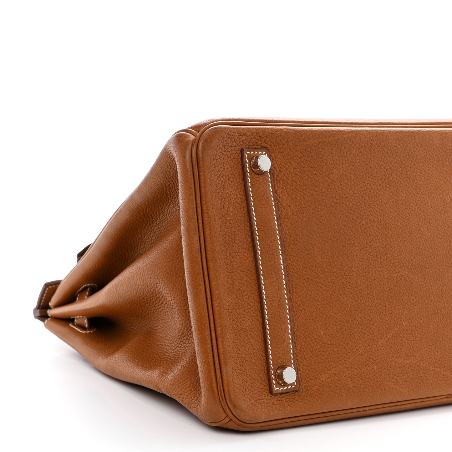 Natural Barenia Faubourg Birkin 35 Fauve