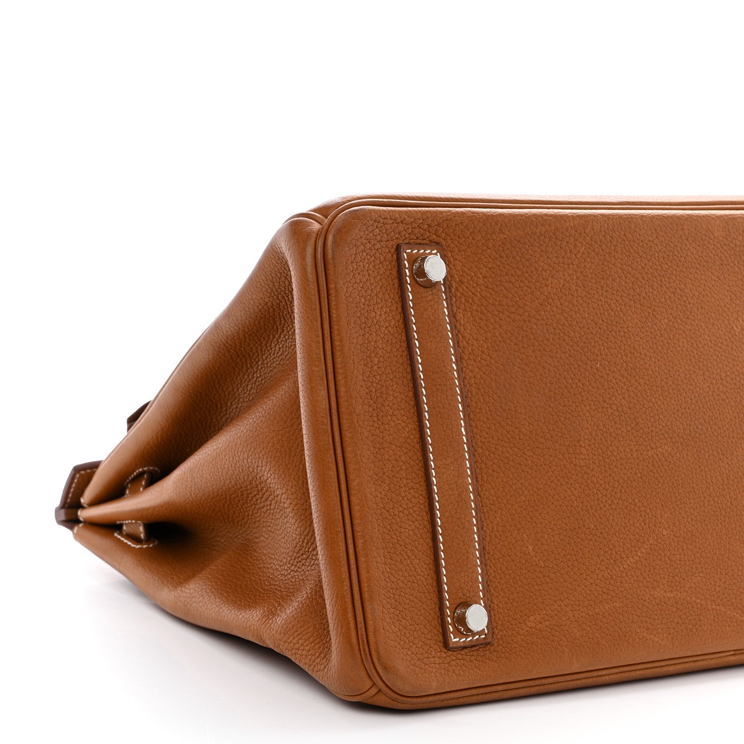 Hermes Natural Barenia Faubourg Birkin 35 Fauve 9 of 10