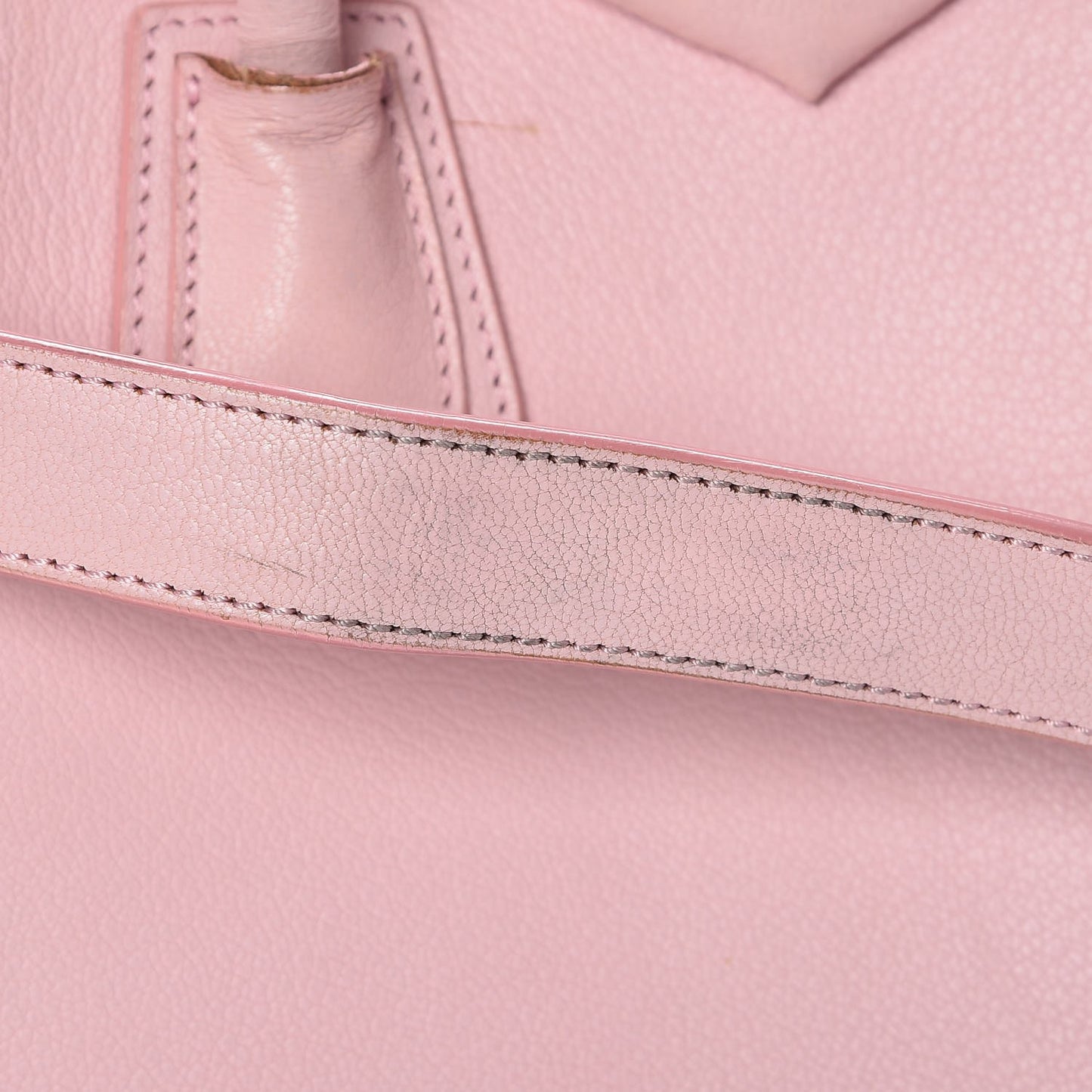 Sugar Goatskin Small Antigona Bright Pink