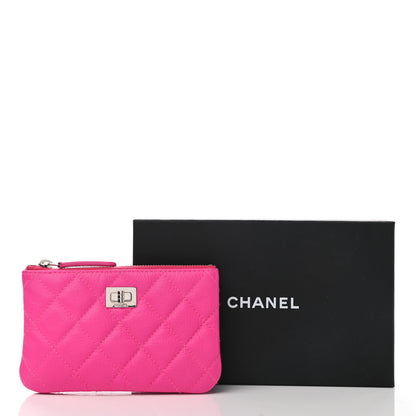 Chanel Goatskin Quilted Small Reissue Cosmetic Case Pink 8 of 8