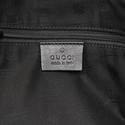 Gucci Guccissima Large Sukey Tote Black 6 of 10