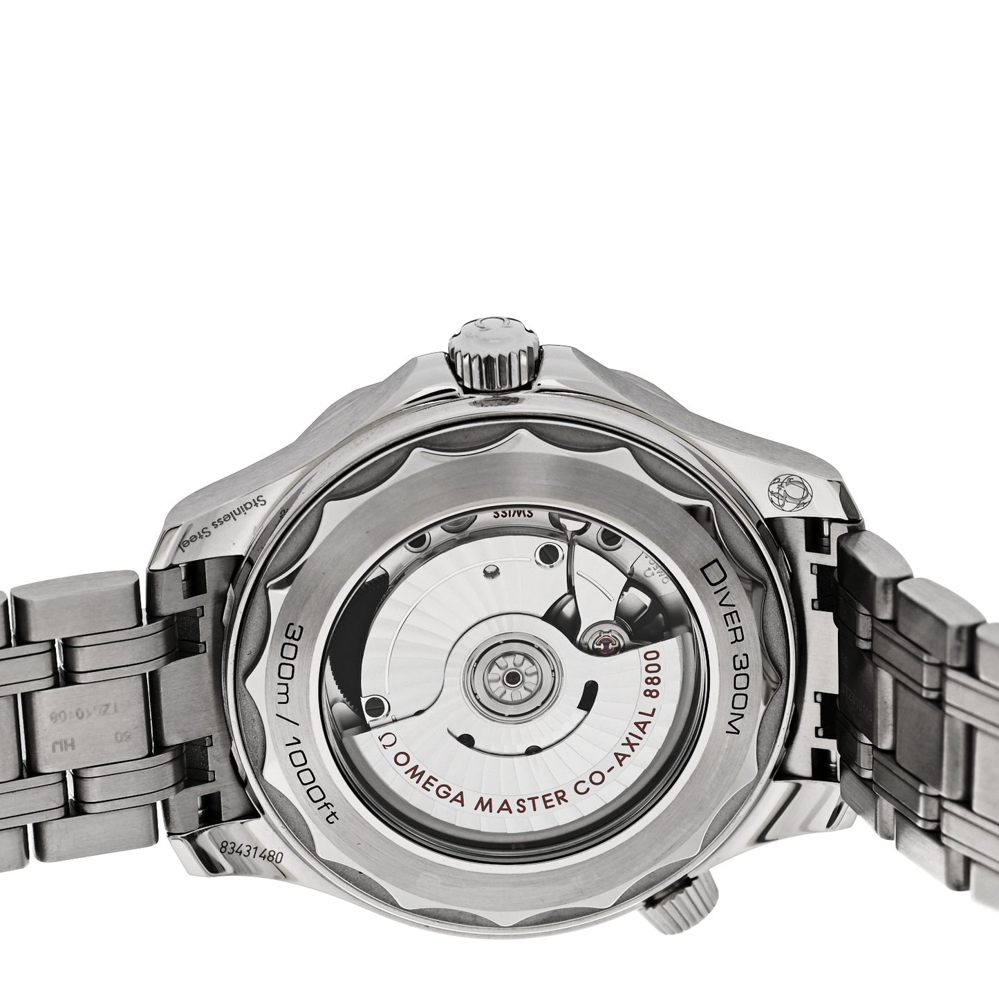 Stainless Steel 42mm Seamaster Diver 300M Co-Axial Automatic Watch Black 210.30.42.20.01.001