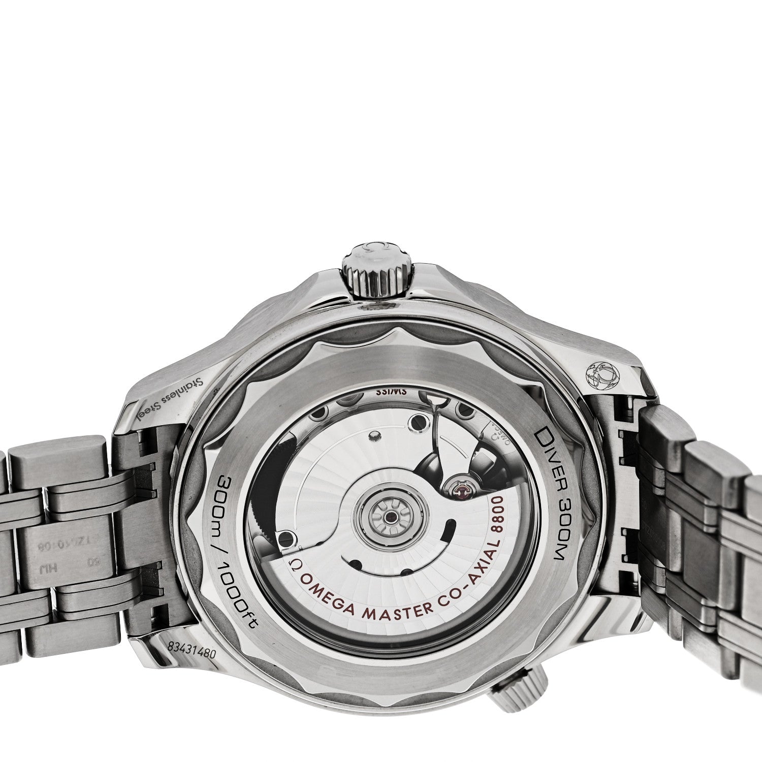 Omega Stainless Steel 42mm Seamaster Diver 300M Co-Axial Automatic Watch Black 210.30.42.20.01.001 4 of 5