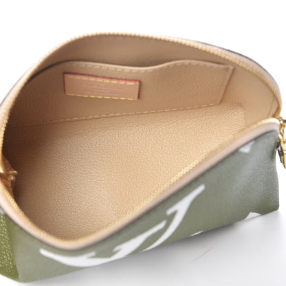 Louis Vuitton Monogram Giant Cosmetic Pouch Kaki 5 of 9