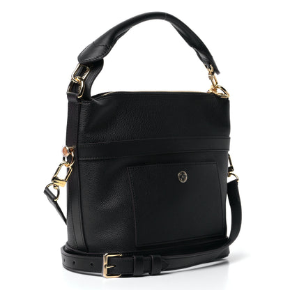 Louis Vuitton Grained Calfskin Cruiser PM Black 2 of 6