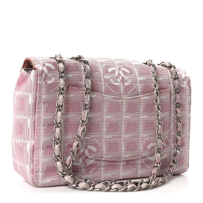 Chanel Nylon Medium Travel Flap Pink 2 of 9