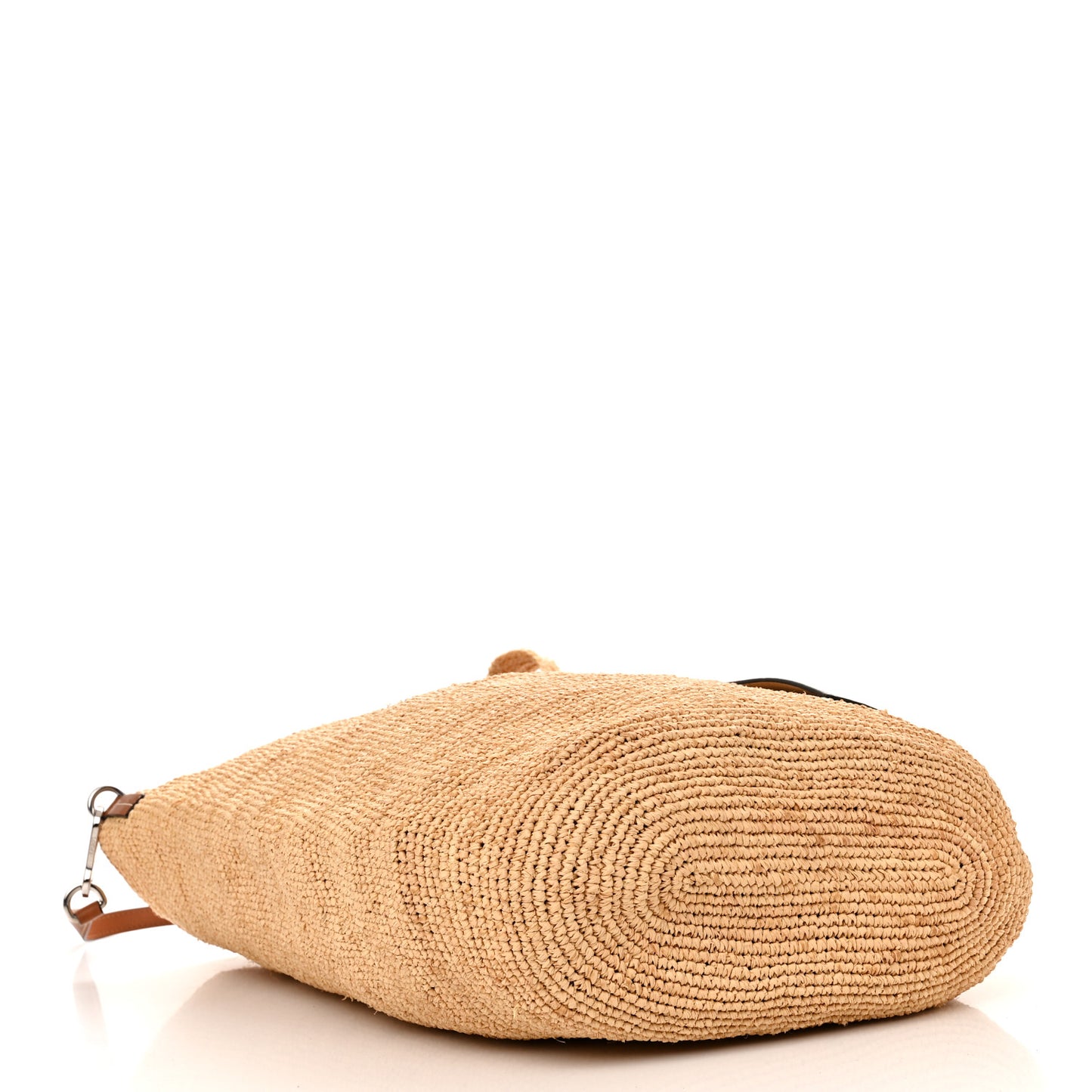 Raffia Paula's Ibiza Slit Tote Bag Natural Tan